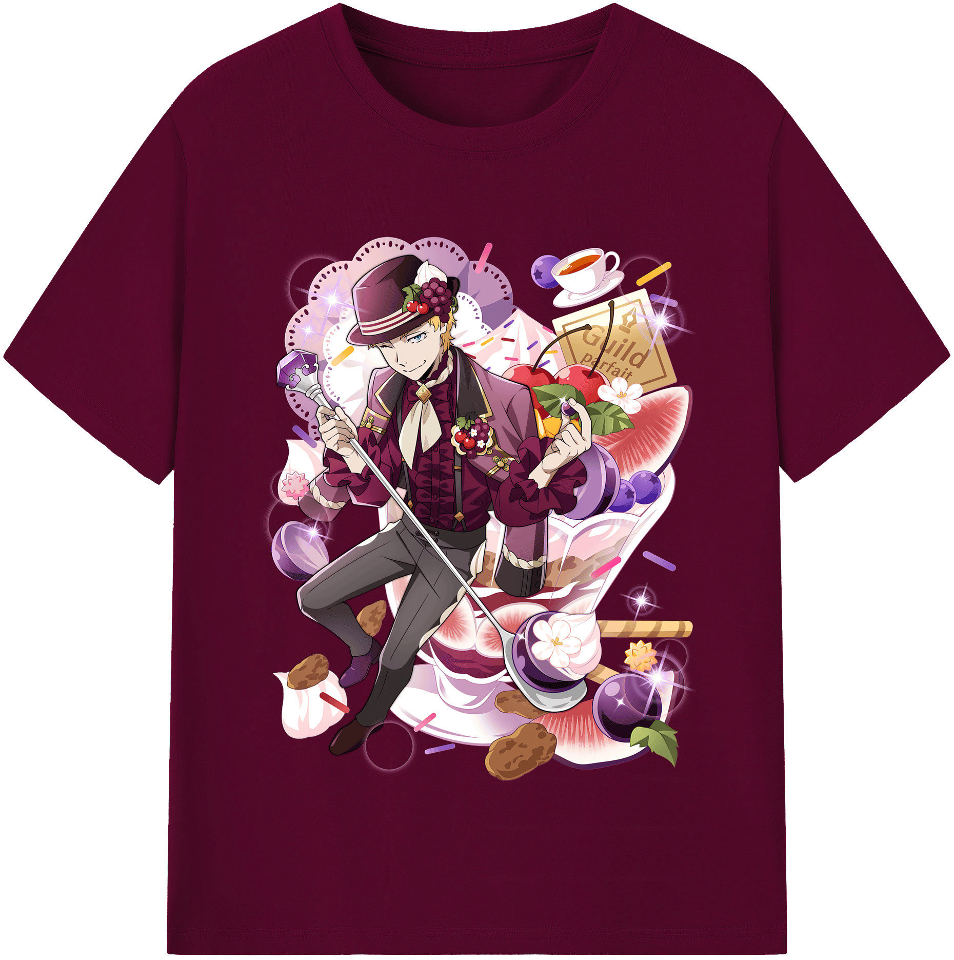 （画像用） 文豪ストレイドッグス Bungo Stray Dogs レディースカジュアルプリントTシャツ（綿100％）